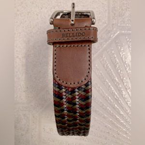 NEW! Miguel Bellido Leather Sports Belt